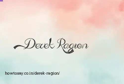 Derek Ragion