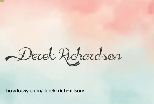 Derek Richardson