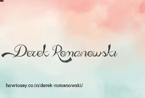 Derek Romanowski
