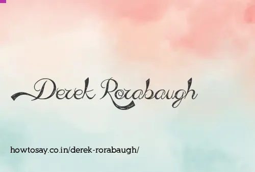 Derek Rorabaugh