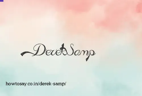 Derek Samp