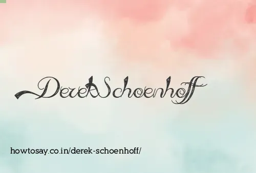 Derek Schoenhoff
