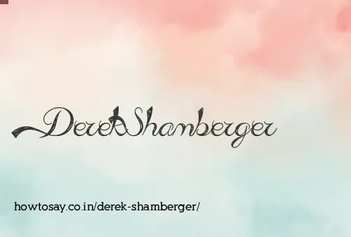 Derek Shamberger