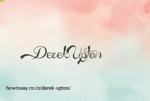 Derek Upton