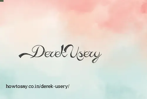 Derek Usery