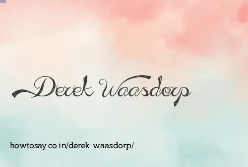 Derek Waasdorp