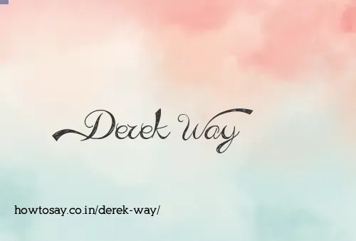 Derek Way