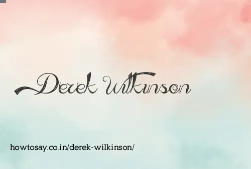 Derek Wilkinson