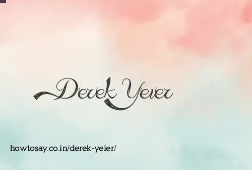 Derek Yeier