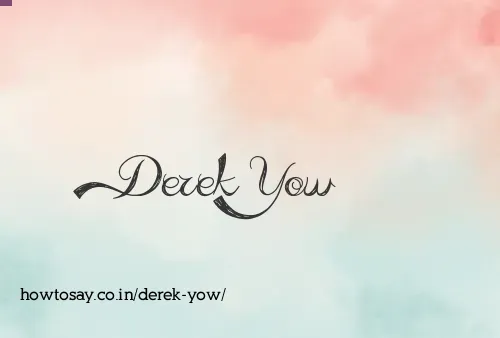Derek Yow