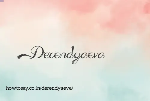 Derendyaeva