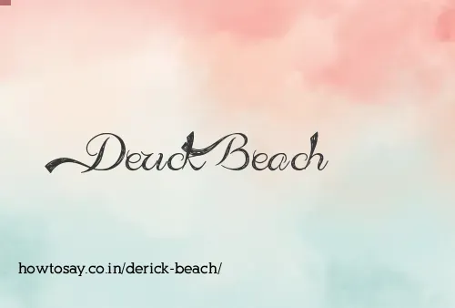 Derick Beach