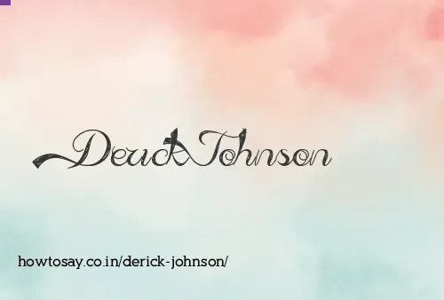 Derick Johnson
