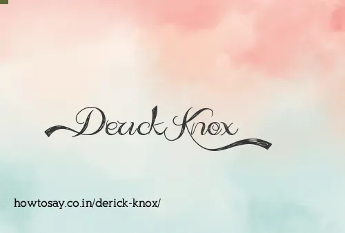 Derick Knox
