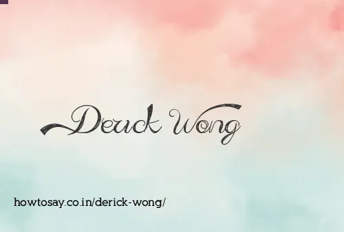 Derick Wong