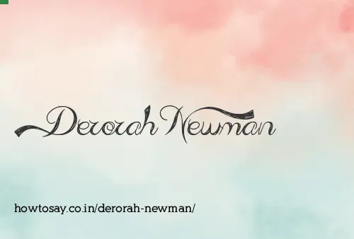 Derorah Newman