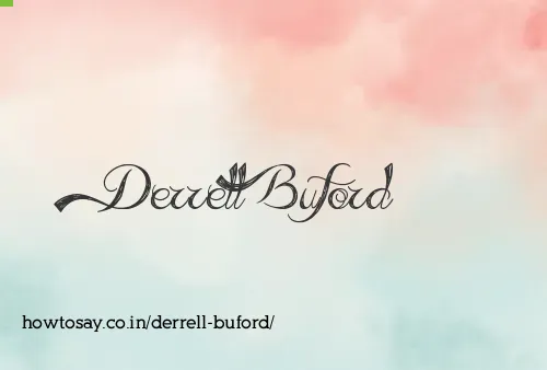 Derrell Buford