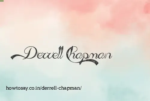 Derrell Chapman