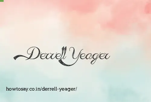 Derrell Yeager