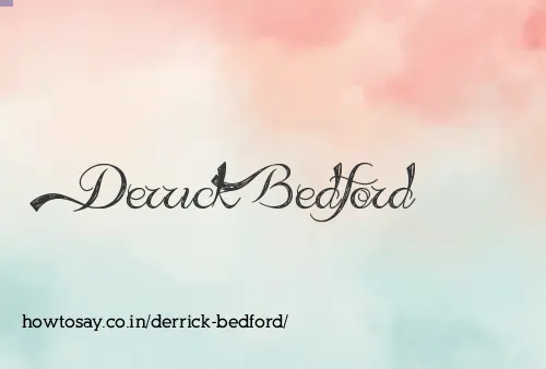 Derrick Bedford