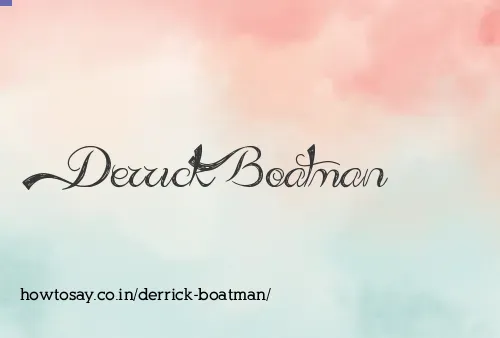Derrick Boatman