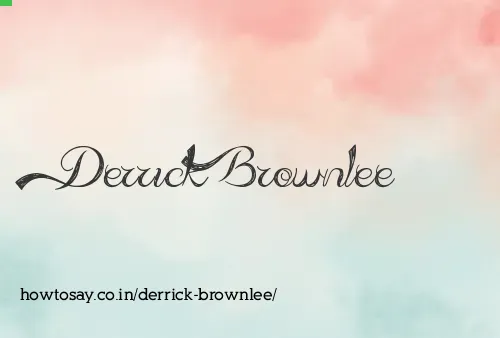 Derrick Brownlee