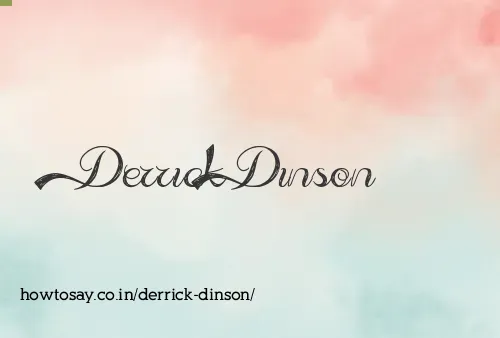 Derrick Dinson