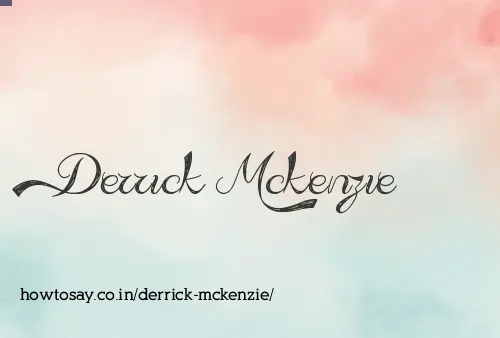 Derrick Mckenzie