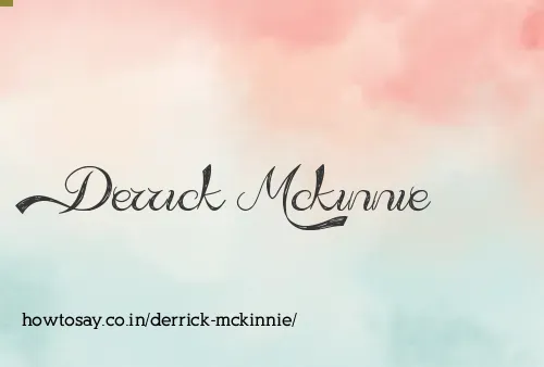 Derrick Mckinnie