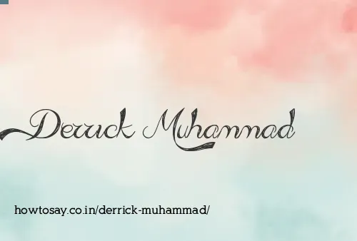Derrick Muhammad