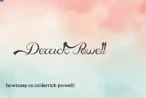 Derrick Powell