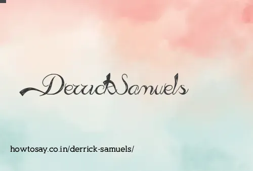 Derrick Samuels