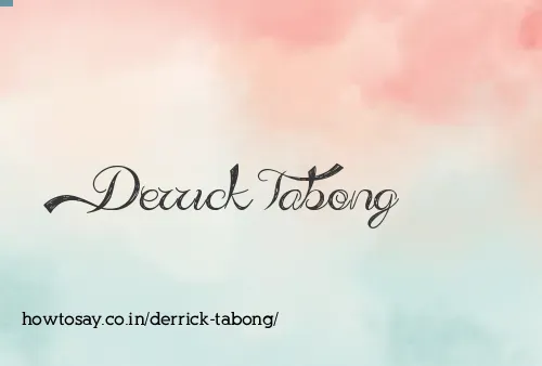 Derrick Tabong