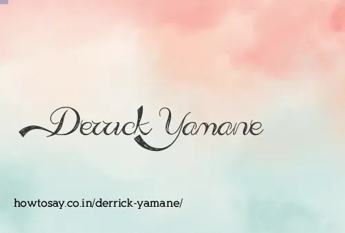 Derrick Yamane