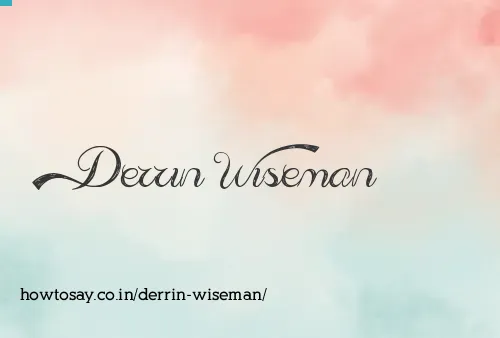 Derrin Wiseman