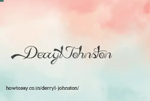 Derryl Johnston