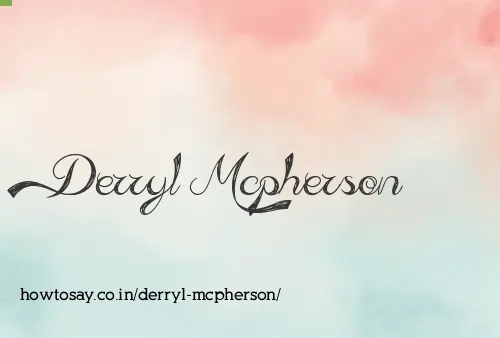 Derryl Mcpherson