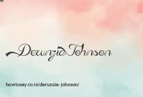 Derunzia Johnson