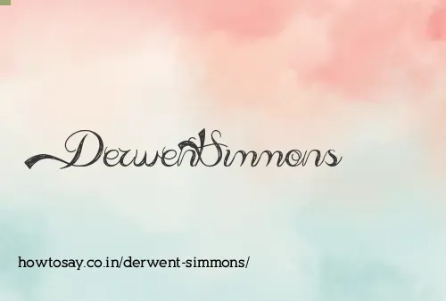 Derwent Simmons