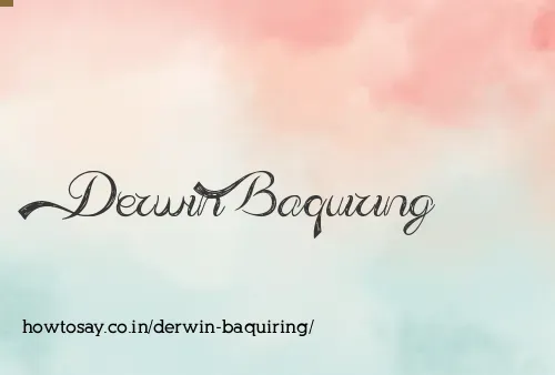 Derwin Baquiring