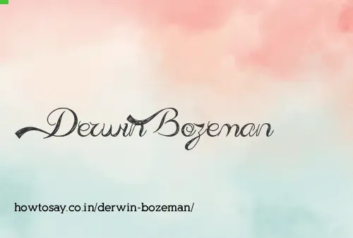 Derwin Bozeman