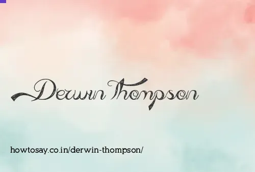 Derwin Thompson