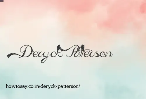 Deryck Patterson