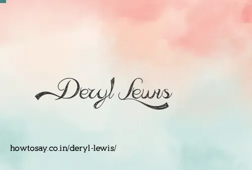 Deryl Lewis