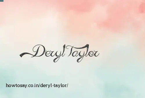 Deryl Taylor