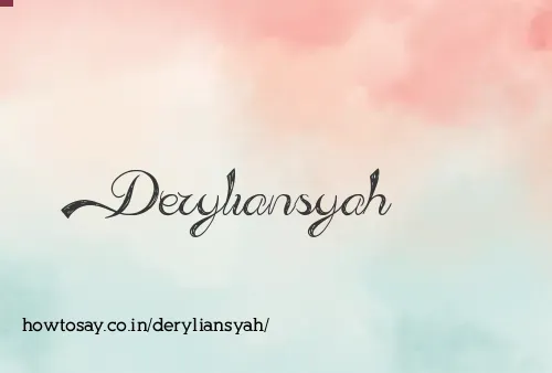 Deryliansyah