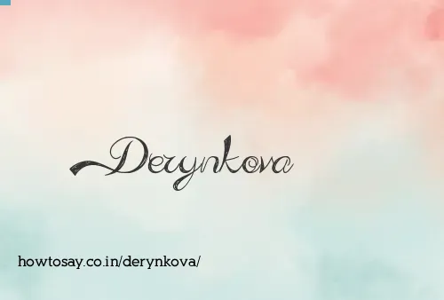 Derynkova