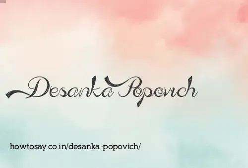 Desanka Popovich