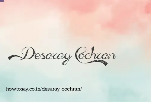 Desaray Cochran