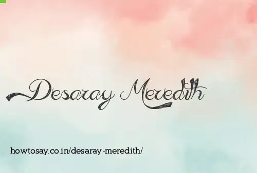 Desaray Meredith